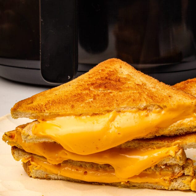 Air Fryer Grilled Cheese