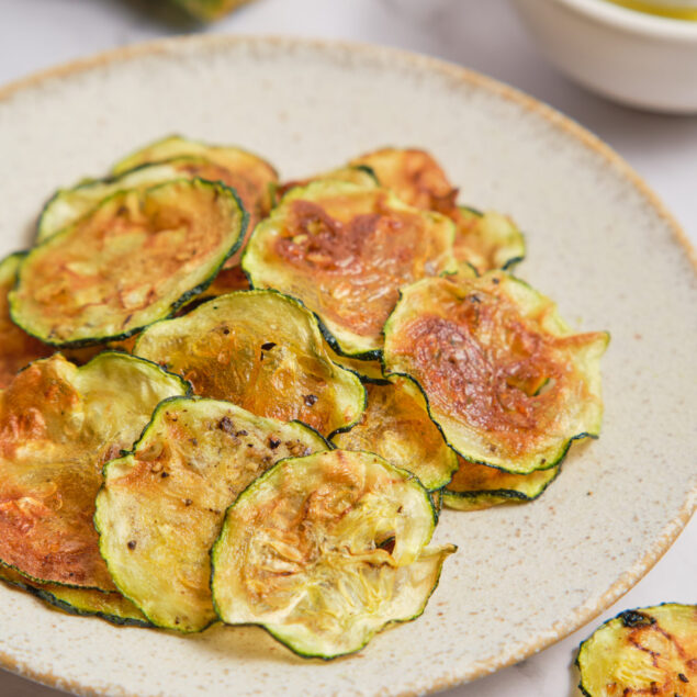 Air Fryer Zucchini Chips