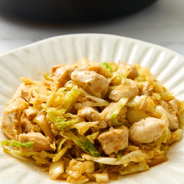 Chicken and Cabbage Stir Fry