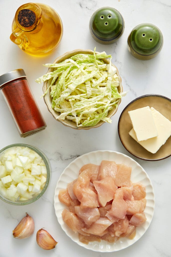 Chicken and Cabbage Stir Fry