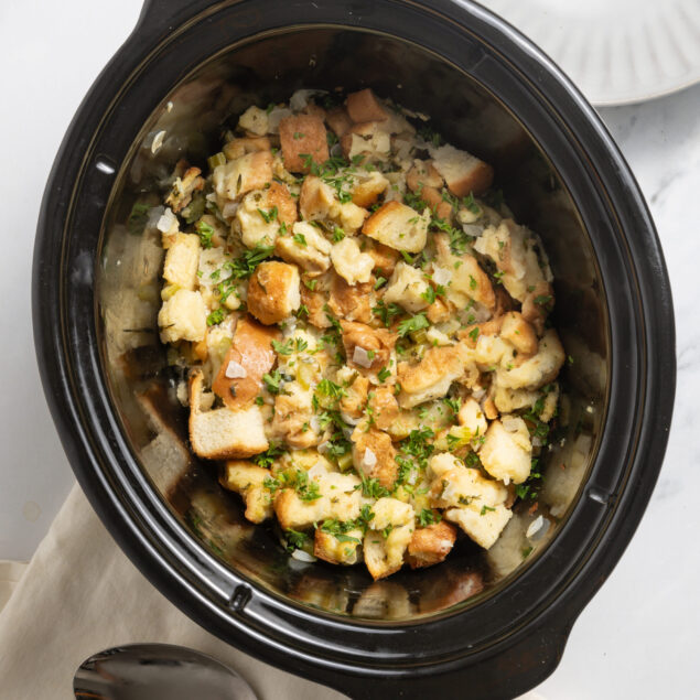 Crock Pot Stuffing