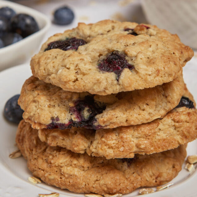 Blueberry Oatmeal Cookies