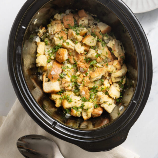 Crock Pot Stuffing