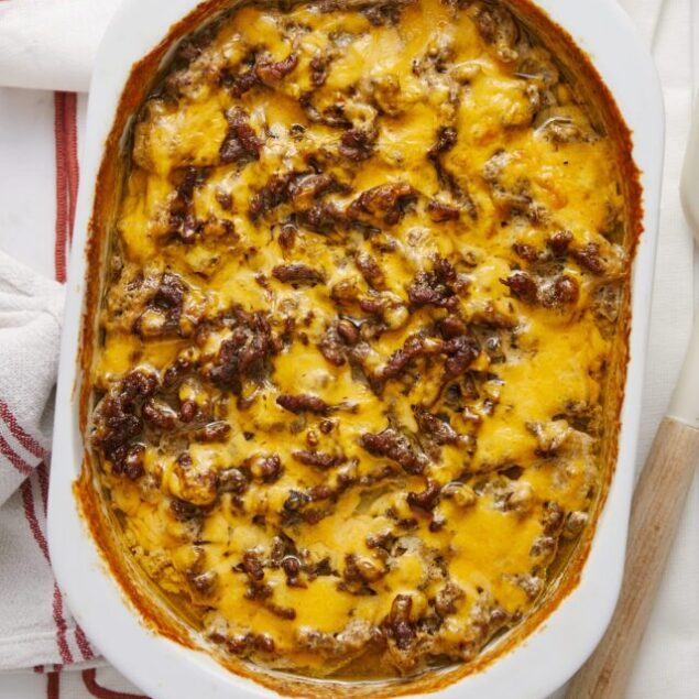 Hamburger Potato Casserole