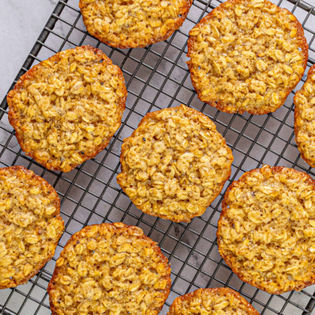 Oatmeal Lace Cookies
