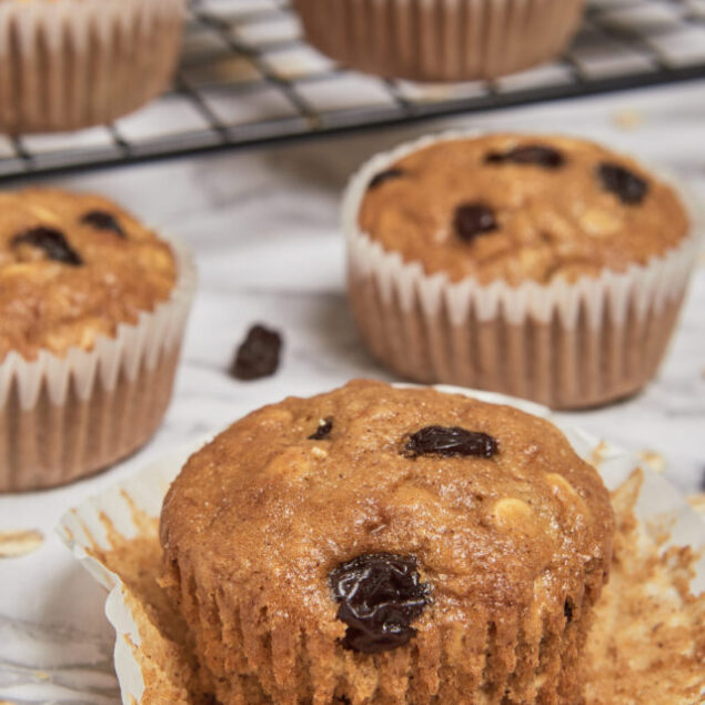 Oatmeal Raisin Muffins
