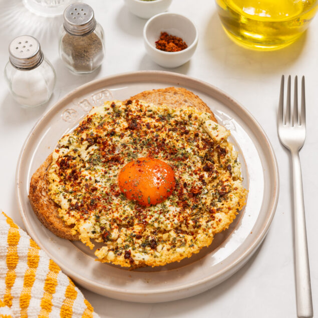 Feta Fried Eggs