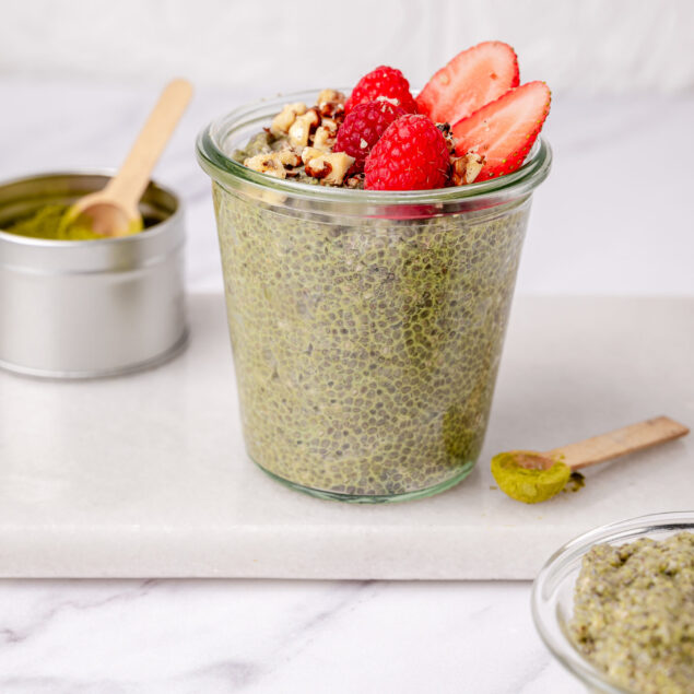 Matcha Chia Pudding