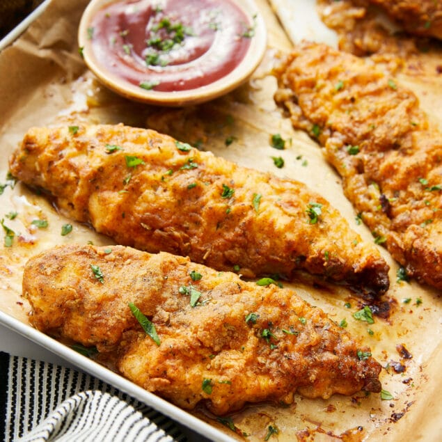 Oven Fried Chicken Breast