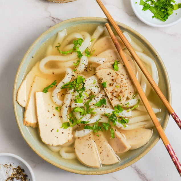 Vietnamese Bánh Canh (Thick Noodles Soup)