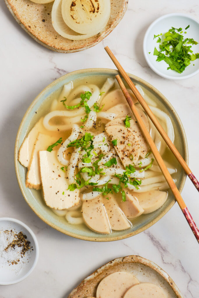 Vietnamese Bánh Canh (Thick Noodles Soup)
